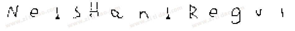 NedsHand Regular字体转换